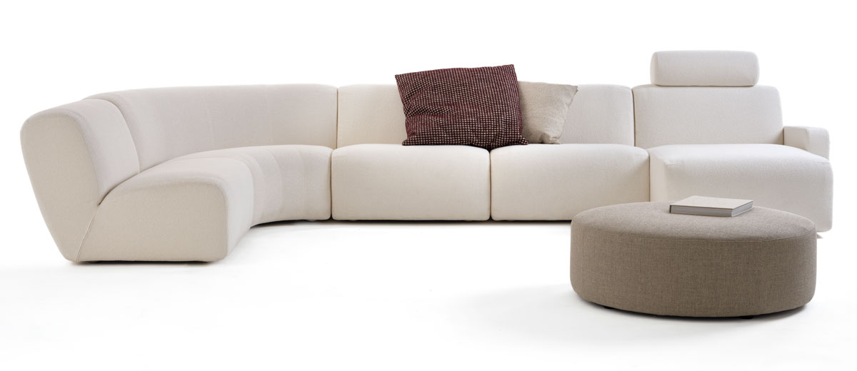 Mussi divano Flow angolare design MYGG